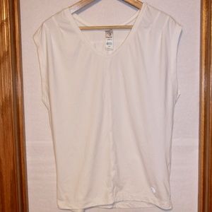 Mondetta Performance banded bottom workout tee